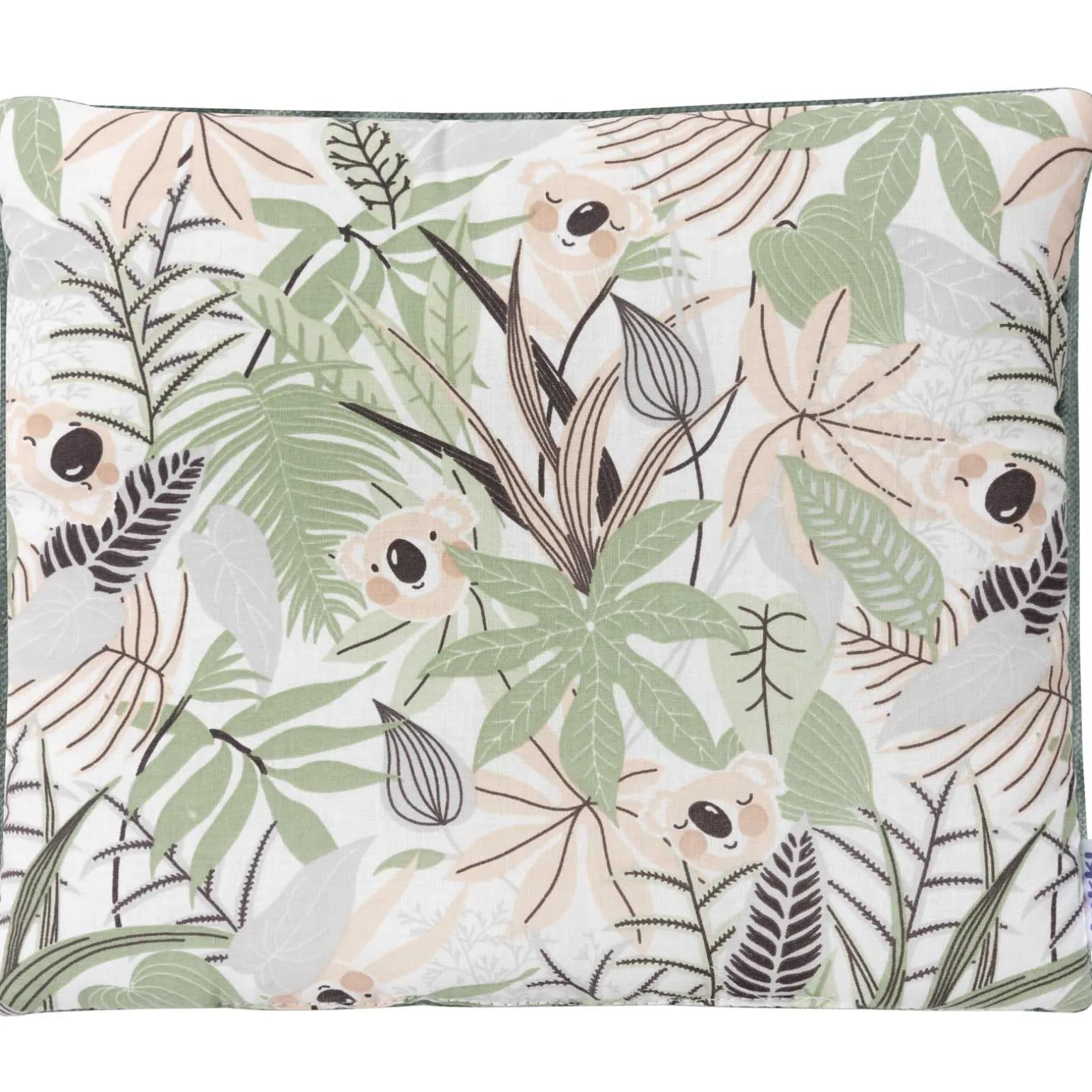 4 elementowy zestaw do wózka - Koala Jungle i oliwkowy Velvet