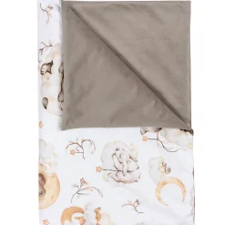 4 elementowy zestaw do wózka - Sweet Teddy i Latte Velvet
