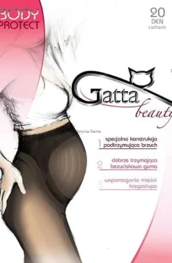Gatta BODY PROTECT - Rajstopy Ciążowe, 20 DEN