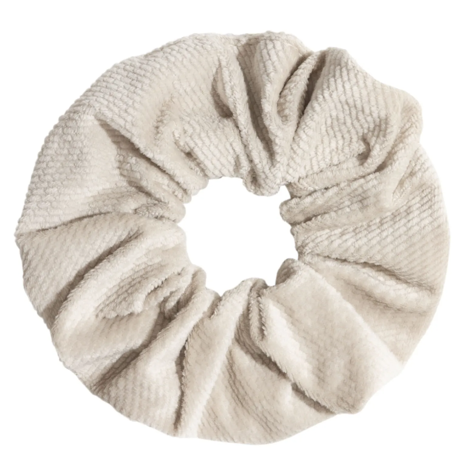 Gumka do włosów SCRUNCHIES ecru velvet