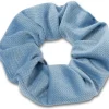 Gumka do włosów SCRUNCHIES jeansowy velvet