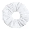 Gumka do włosów SCRUNCHIES z bawełny wafelkowej - White