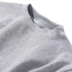 JUKKI Komplet prążkowany dziecięcy - Grey Melange
