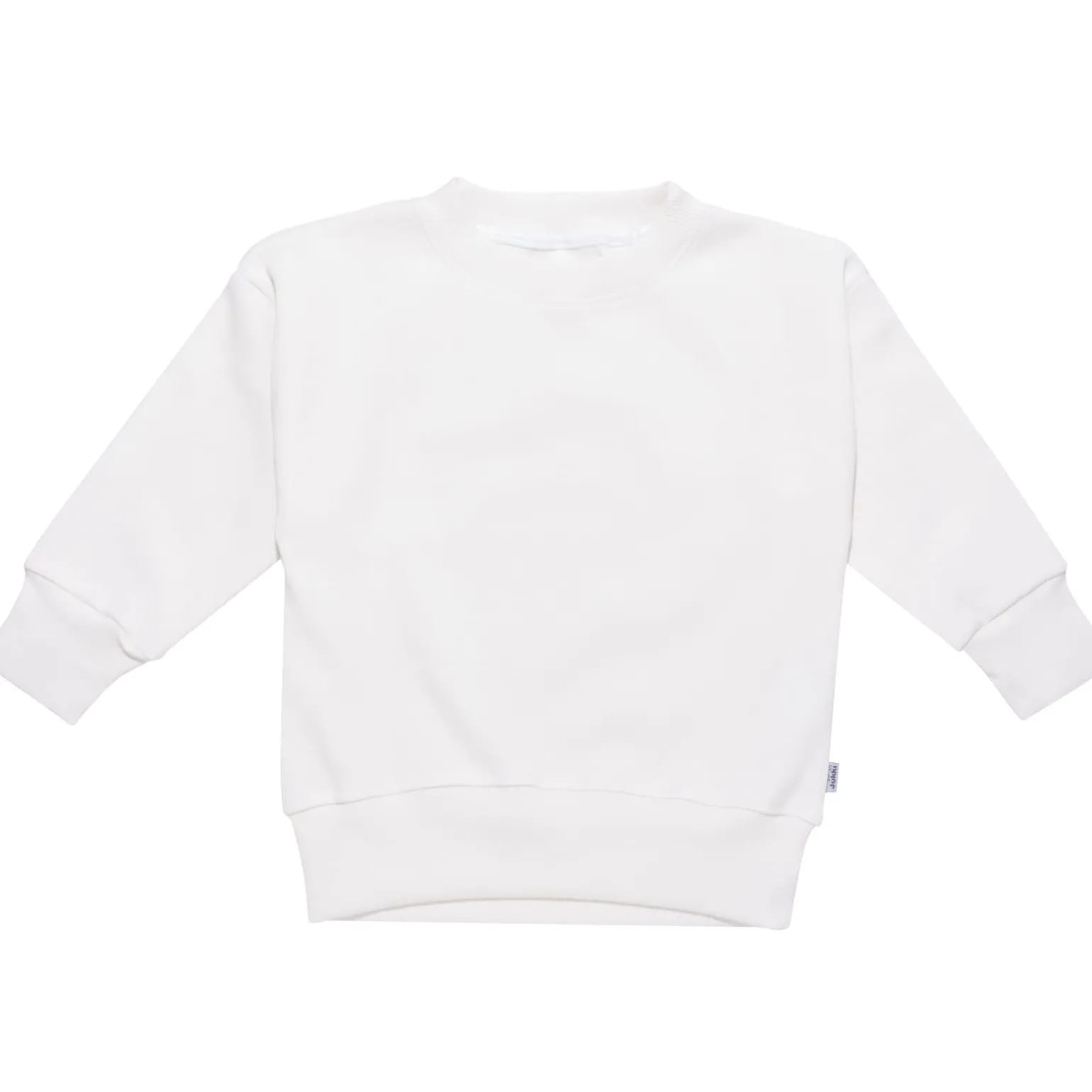 JUKKI Prążkowana bluza oversize - Ecru