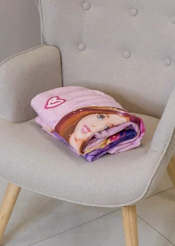 Kocyk dla Dzieci Coral 130x170 cm Barbie