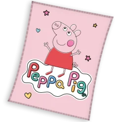 Kocyk dla Dzieci Coral 110x140 cm Peppa Pig