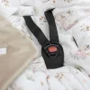 Kocyk do fotelika samochodowego - Swan Family i Cappuccino Soft Velvet