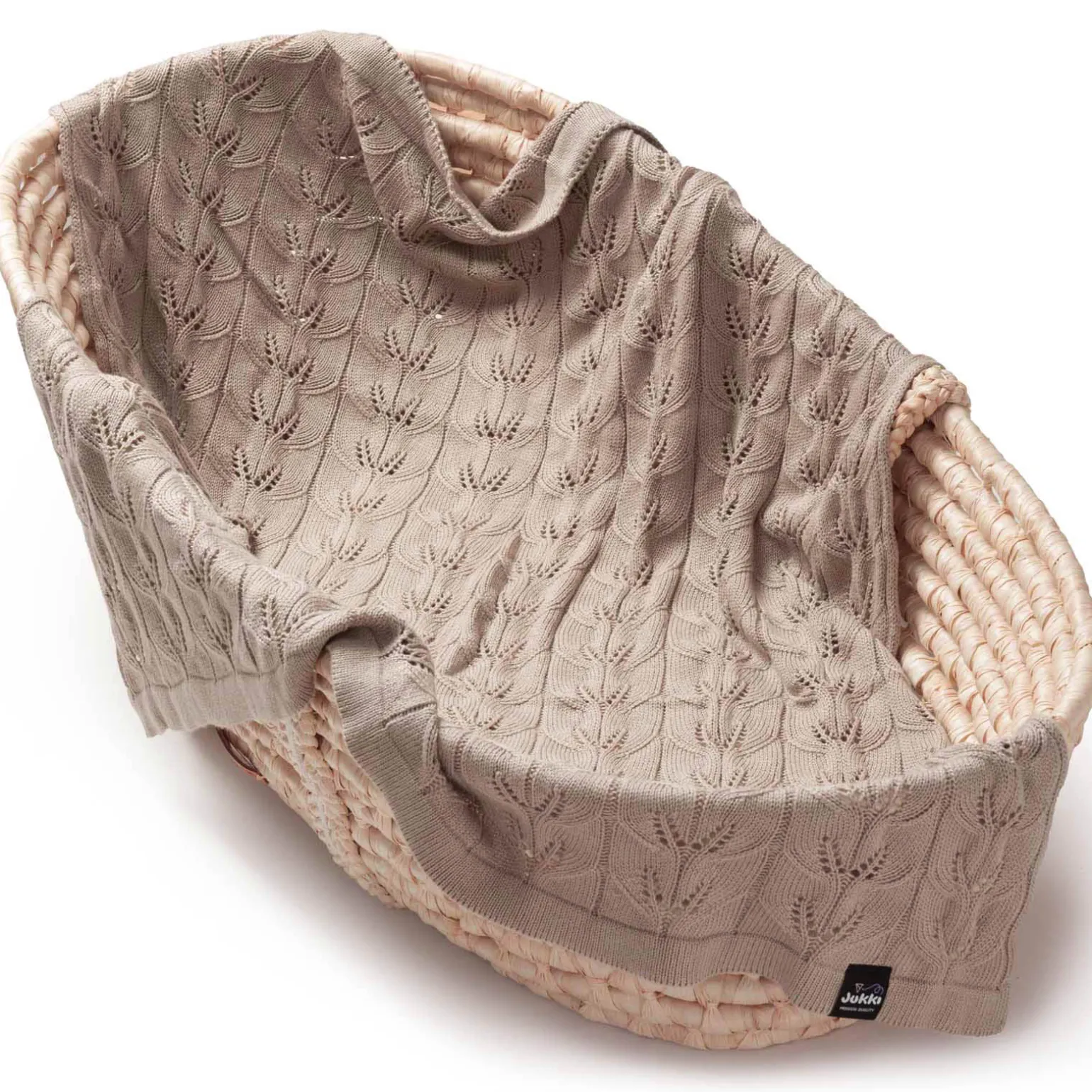 Kocyk dziany BAMBUS 75 x 100 cm - Taupe