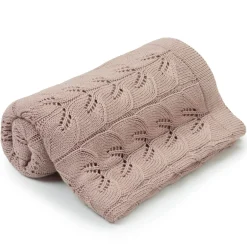 Kocyk dziany BAMBUS 75 x 100 cm - Taupe