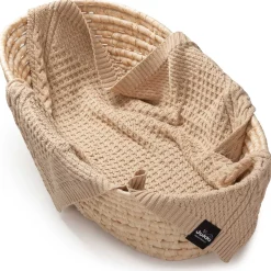 Kocyk dziany MERINO 85 x 100 cm - Beige