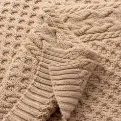 Kocyk dziany MERINO 85 x 100 cm - Beige