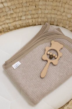 Kocyk Sweterkowy – Beige