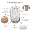 Kokon Comfort - Boho Bears i Cappuccino Soft Velvet