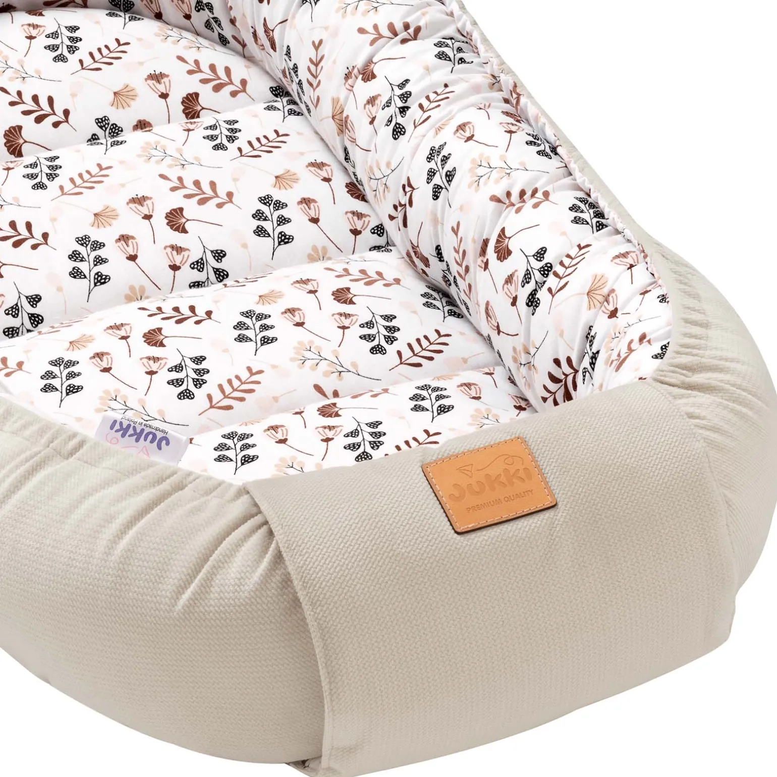 Kokon Comfort - Boho Garden i ecru Velvet