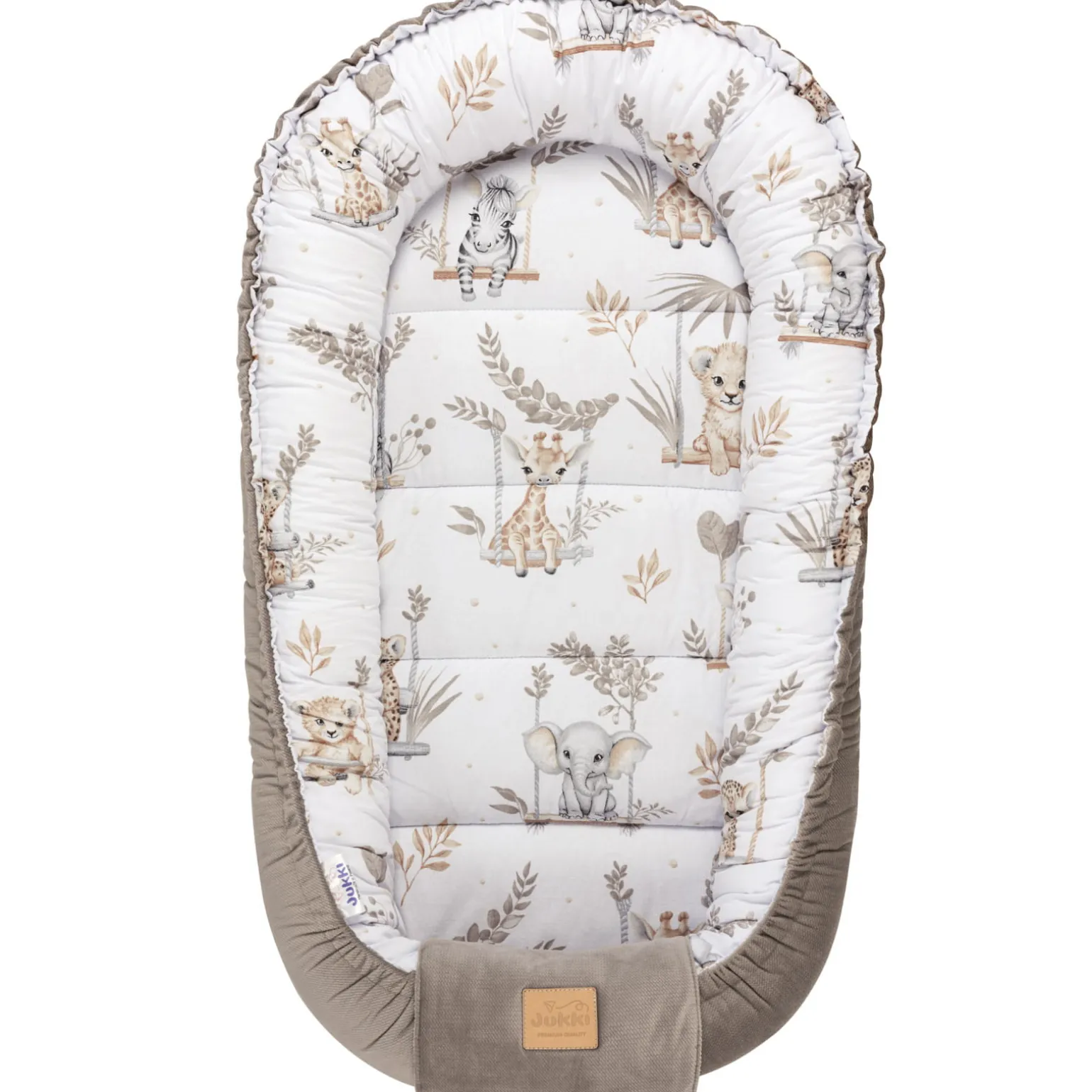 Kokon Comfort - Happy Jungle i Latte Velvet