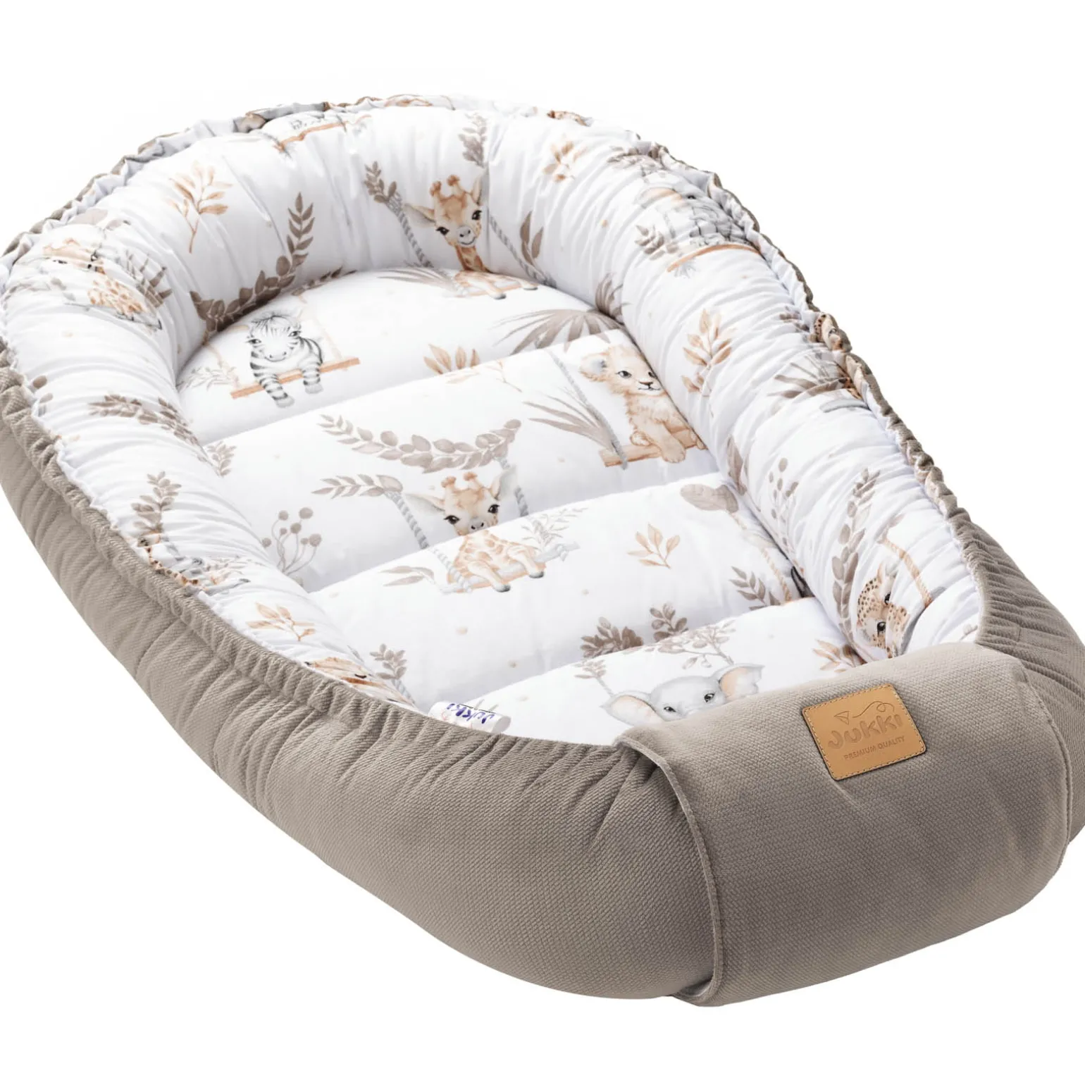Kokon Comfort - Happy Jungle i Latte Velvet