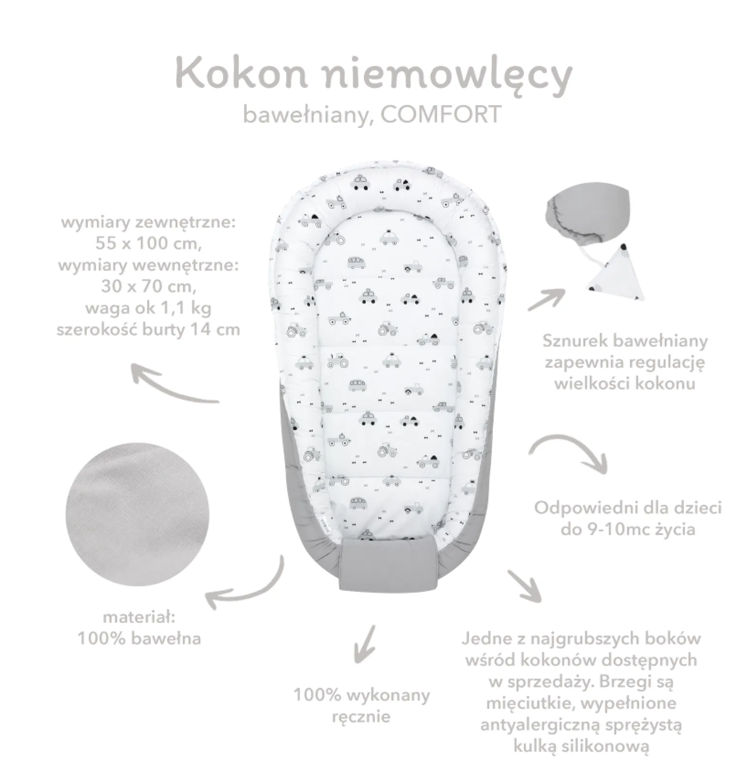 Kokon Comfort - Linen Light PREMIUM