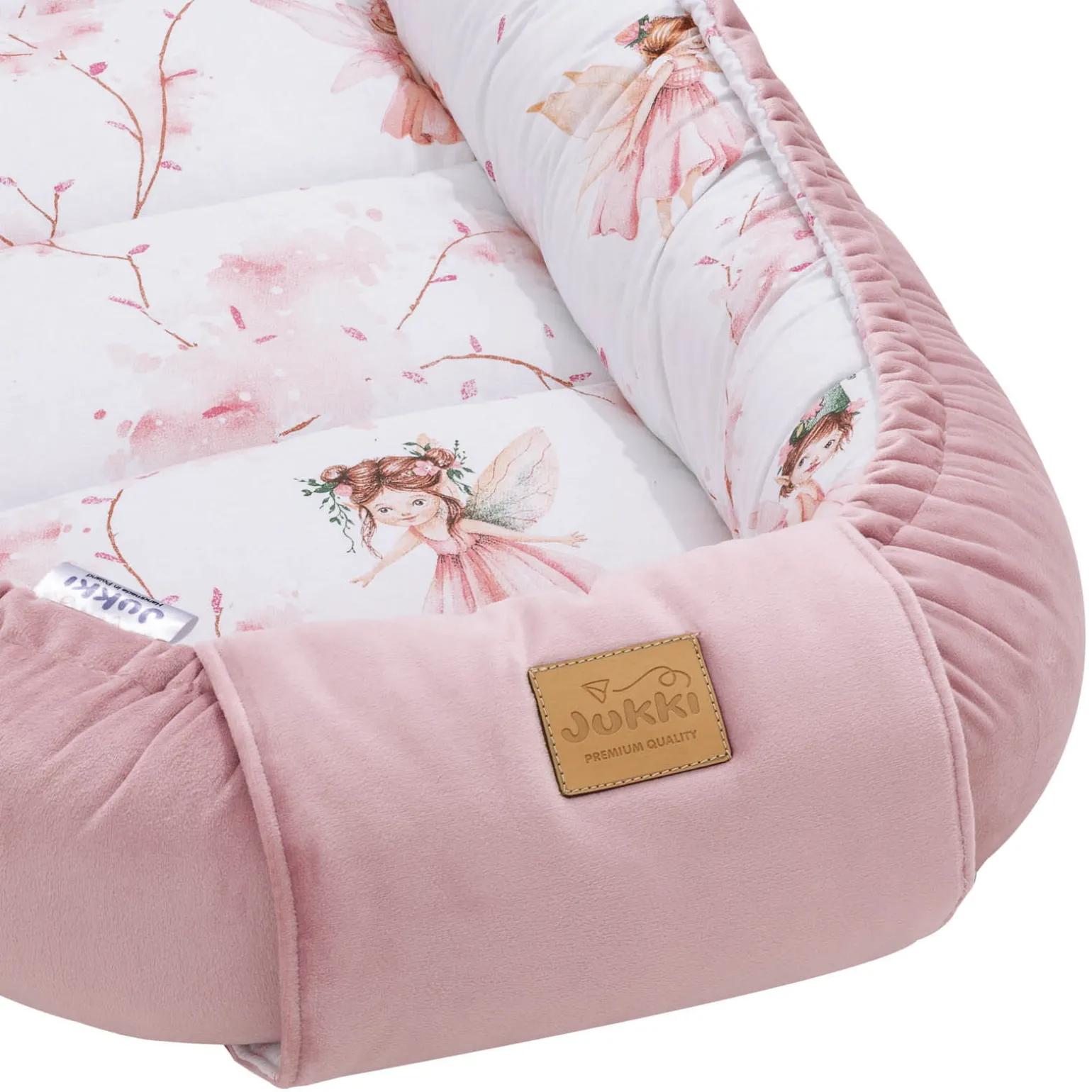 Kokon Comfort - Little Fairy i Smokey Pink Soft Velvet