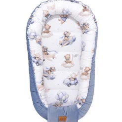 Kokon Comfort - Pilot Bears i jeansowy Velvet