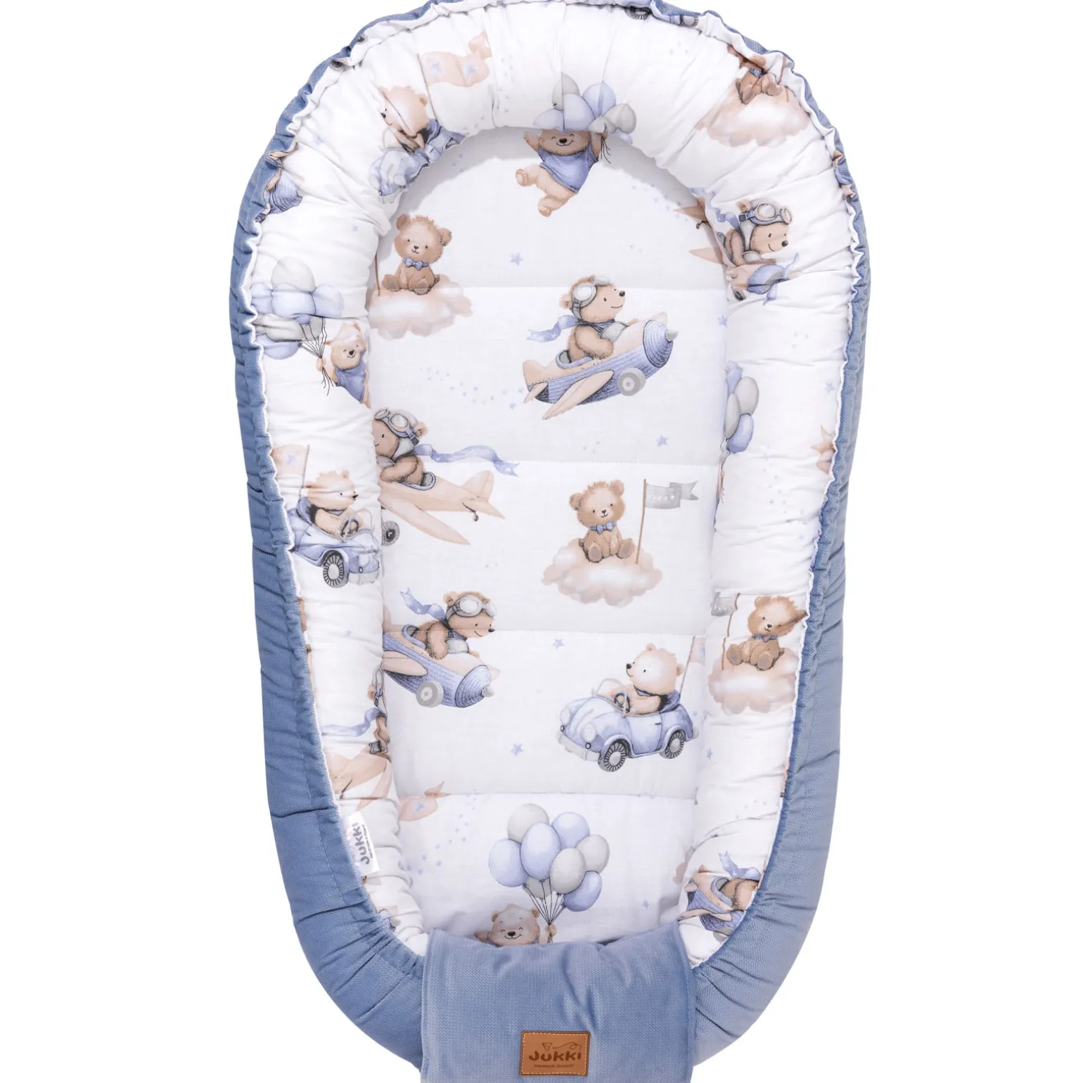 Kokon Comfort - Pilot Bears i jeansowy Velvet