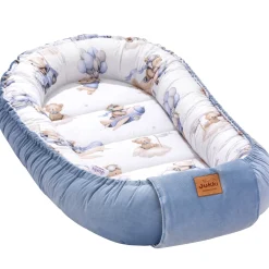 Kokon Comfort - Pilot Bears i jeansowy Velvet
