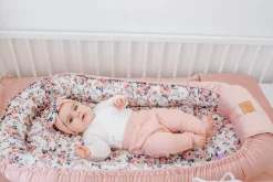 Kokon Comfort - Roses i Smokey Pink Soft Velvet