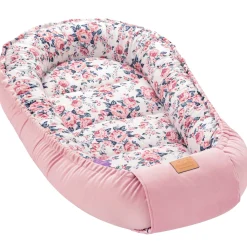 Kokon Comfort - Roses i Smokey Pink Soft Velvet