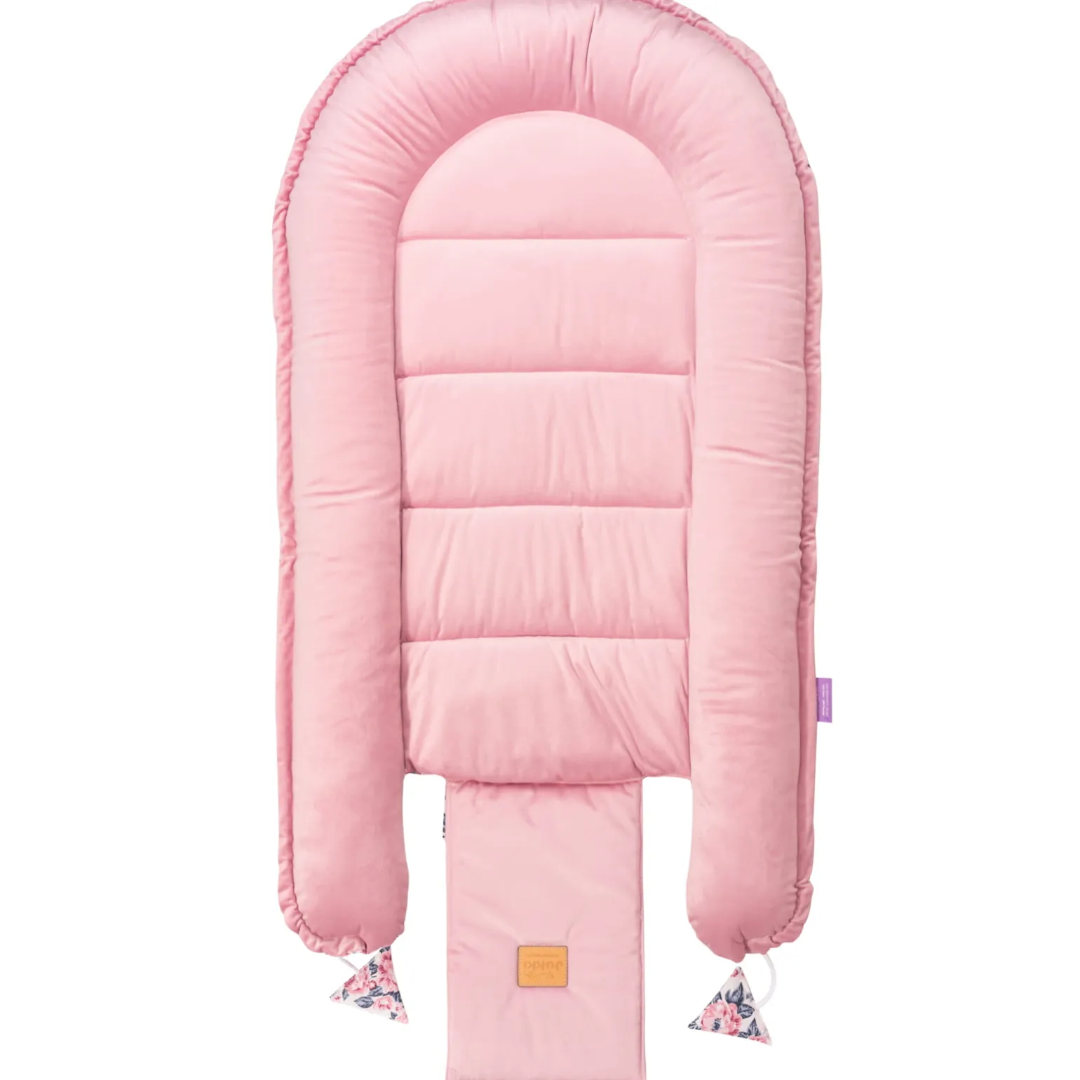 Kokon Comfort - Roses i Smokey Pink Soft Velvet