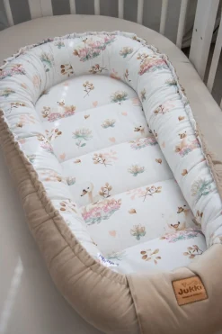 Kokon Comfort - Swan Family i Cappuccino Soft Velvet