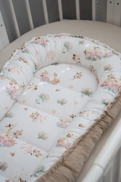 Kokon Comfort - Swan Family i Cappuccino Soft Velvet