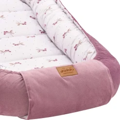 Kokon XXL 65 x 120 cm - Blackberry Dreams i Old Rose Velvet