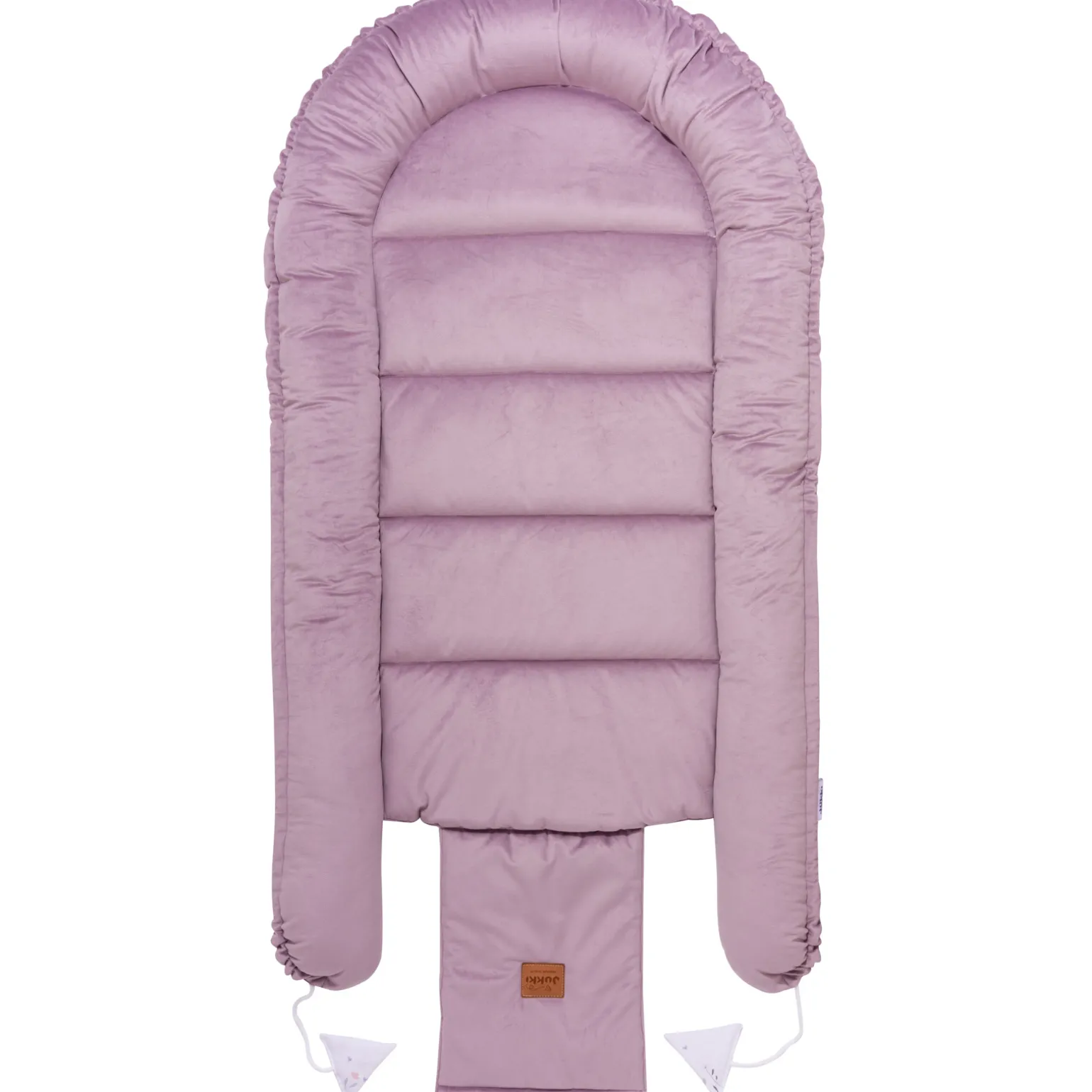 Kokon XXL 65 x 120 cm - Lovely Mouse i Wrzosowy Soft Velvet