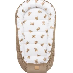 Kokon XXL 65 x 120 cm - Mr. Teddy i Caramel Velvet