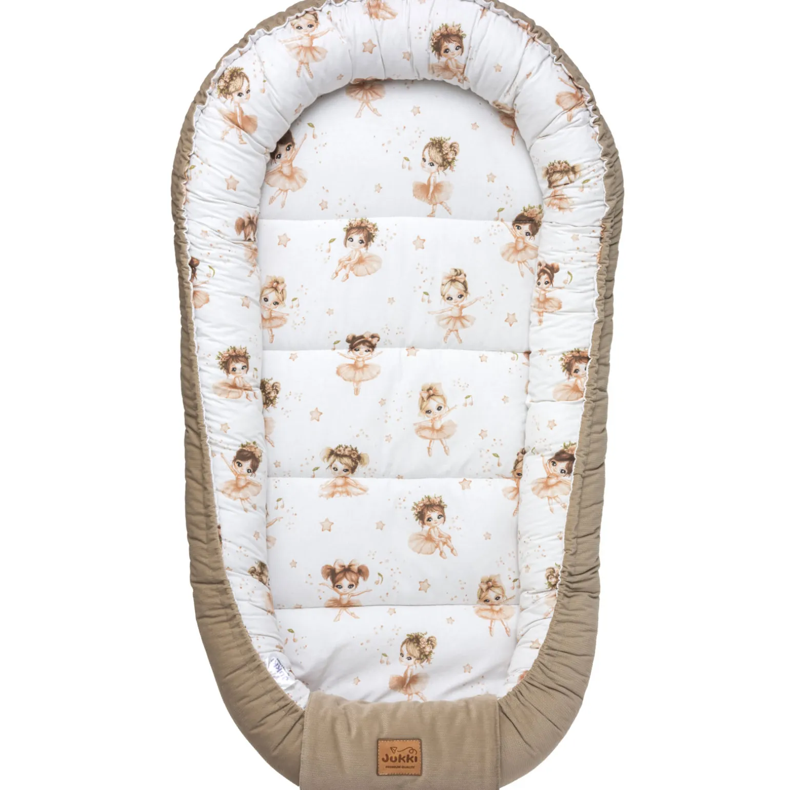 Kokon XXL 65 x 120 cm - Prima Ballerina i Cappuccino Velvet