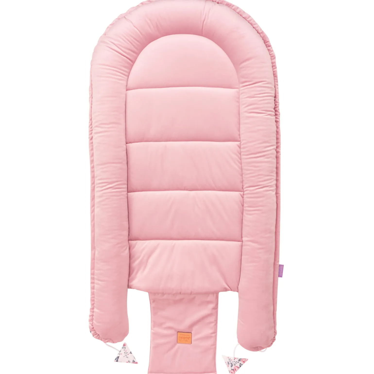 Kokon XXL 65 x 120 cm - Roses i Smokey Pink Soft Velvet