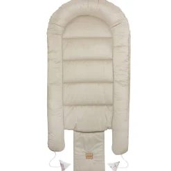 Kokon XXL 65 x 120 cm - Swan Family i Cappuccino Soft Velvet
