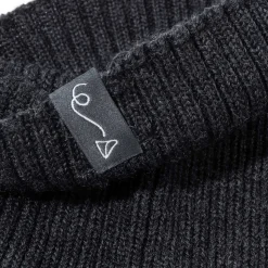Komin dziecięcy z wełny merino - GRAPHITE MELANGE