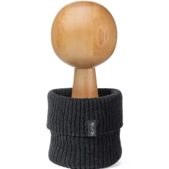 Komin dziecięcy z wełny merino - GRAPHITE MELANGE