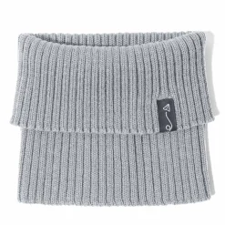 Komin dziecięcy z wełny merino - GREY MELANGE