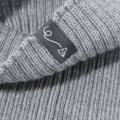 Komin dziecięcy z wełny merino - GREY MELANGE