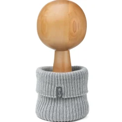 Komin dziecięcy z wełny merino - GREY MELANGE