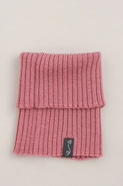 Komin dziecięcy z wełny merino - PINK