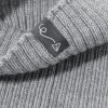 Komin z golfem z wełny merino - GREY MELANGE
