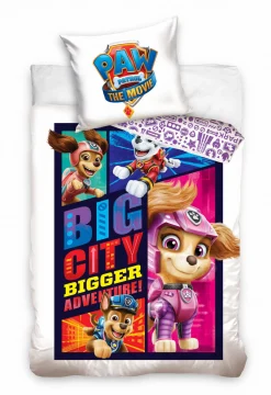 Komplet pościeli dziecięcej, poszwa 140x200 i poszewka 70x90 - PAW PATROL II