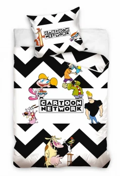 Komplet pościeli dziecięcej, poszwa 140x200 i poszewka 70x90 - CARTOON NETWORK