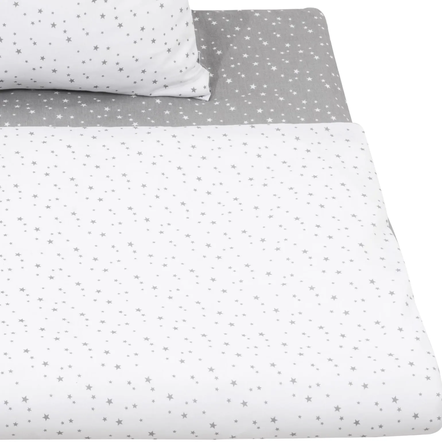 Komplet pościeli, poszewka 60 x 40 cm i poszwa 135 x 100 cm - Twinkle Stars