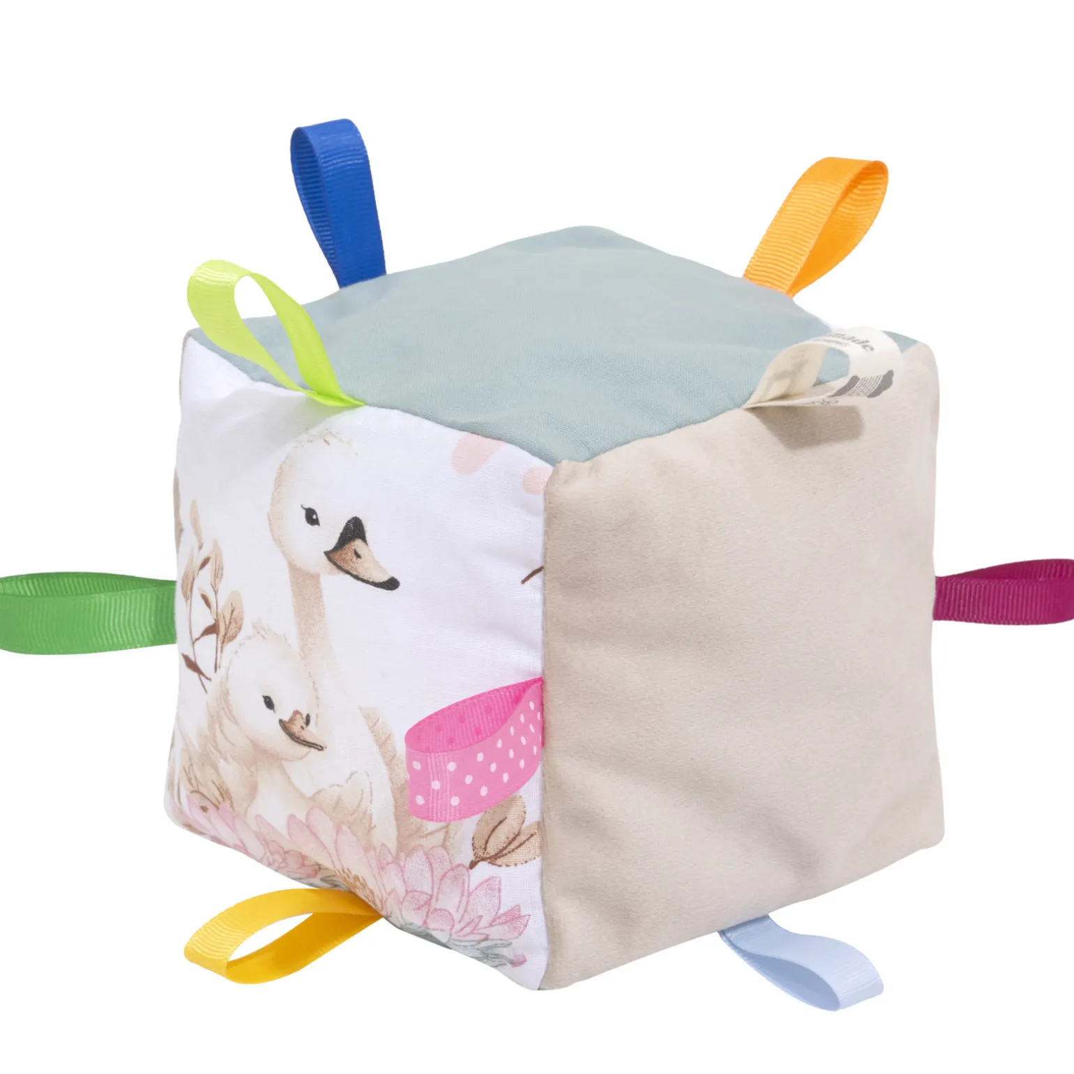Kostka sensoryczna Cappuccino Soft Velvet - Swan Family