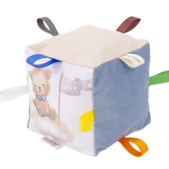 Kostka sensoryczna Jeansowy Velvet - Pilot Bears