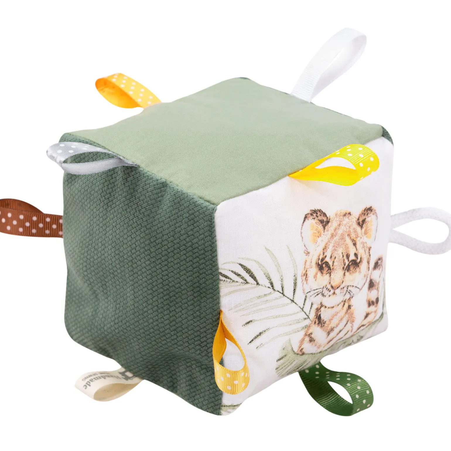 Kostka sensoryczna Oliwkowy Velvet - Savanna Fun