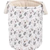 Kosz na zabawki, dwustronny - Boho Garden i Ecru Velvet